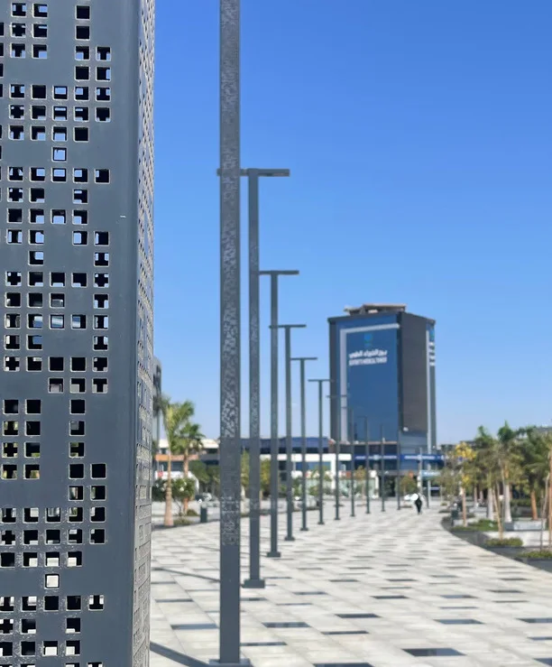 Decorative lighting poles