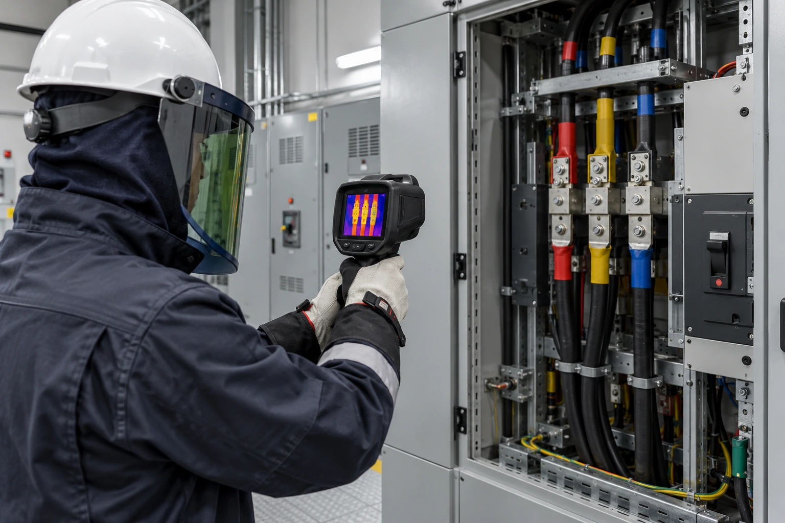 Low-voltage switchboard maintenance